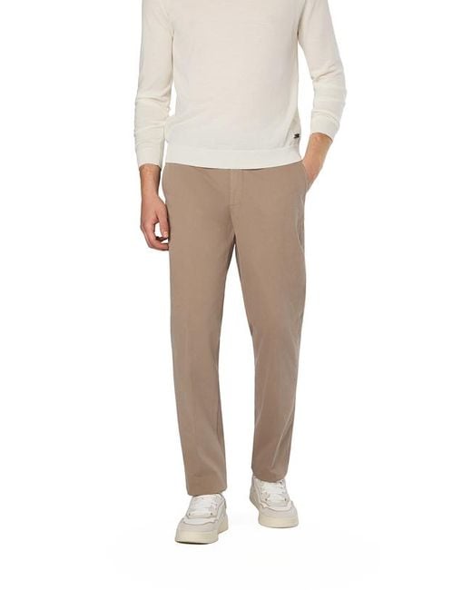 Boggi Herren Hosen,Braun Slim Fit in Natural für Herren