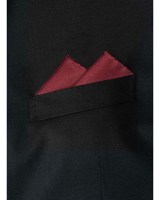 Ascot Herren Einstecktuch Seide in Red für Herren