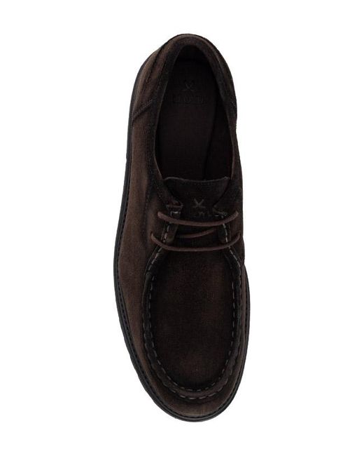 Lloyd Herren Schnürschuhe Nubuk-/Veloursleder in Black für Herren