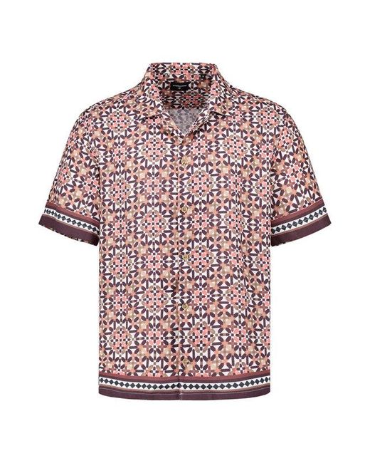 Strellson Herren Hemd Lyocell in Pink für Herren