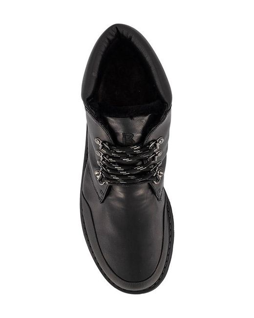 Bogner Herren Schnürschuhe Glattleder in Black für Herren
