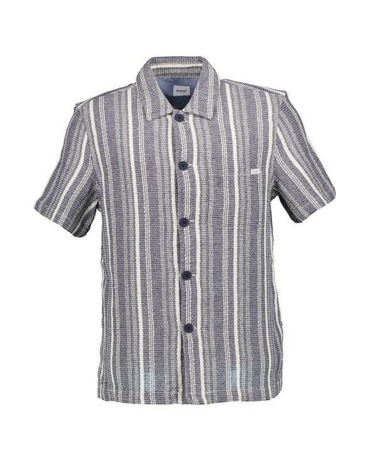 Mustang Herren Hemden Gestreift in Gray für Herren