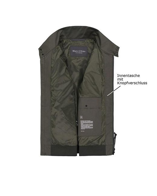 Marc O' Polo Herren Jacke Unifarben in Gray für Herren