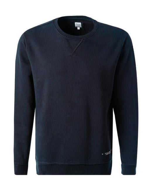 Better Rich Herren Sweatshirt Unifarben in Blue für Herren