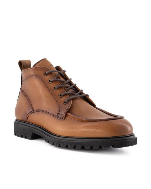 Lloyd Herren Boots Braun, Cognac Glattleder in Brown für Herren