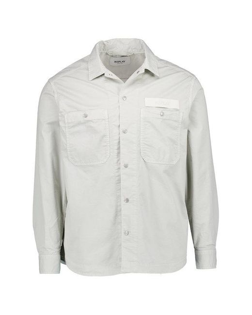 Replay Herren Hemden in Gray für Herren