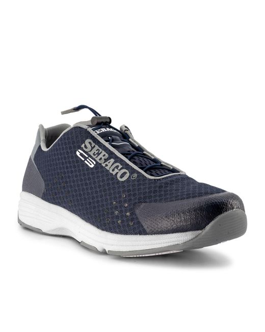 Sebago Herren Laufschuhe Mikrofaser in Blue für Herren