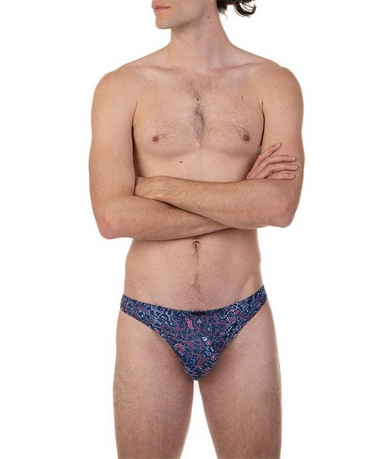 Bruno Banani Herren String Geprintet in Blue für Herren