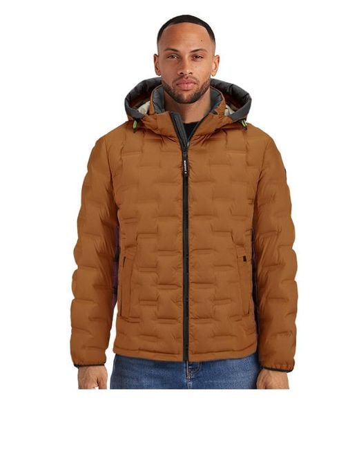 Milestone Herren Jacken Unifarben in Brown für Herren