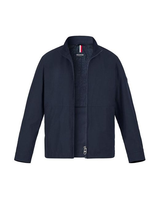 Hechter Paris Herren Jacke Unifarben in Blue für Herren