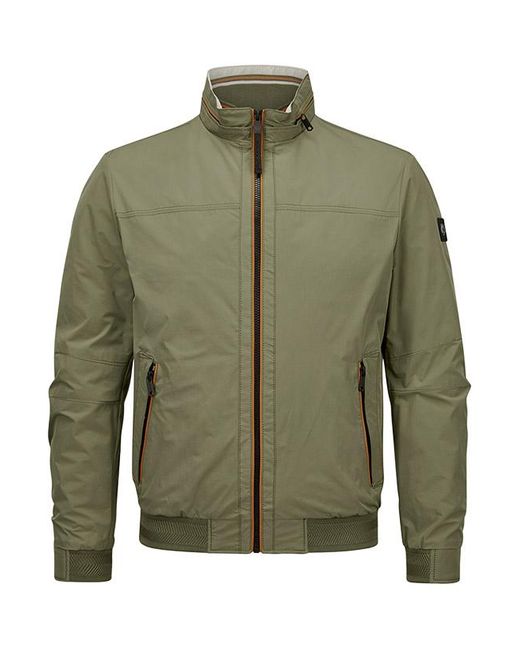 Milestone Herren Blouson Unifarben in Green für Herren