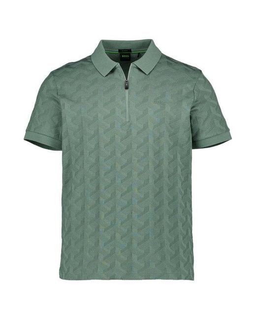Boss Herren Polo-Shirts in Green für Herren