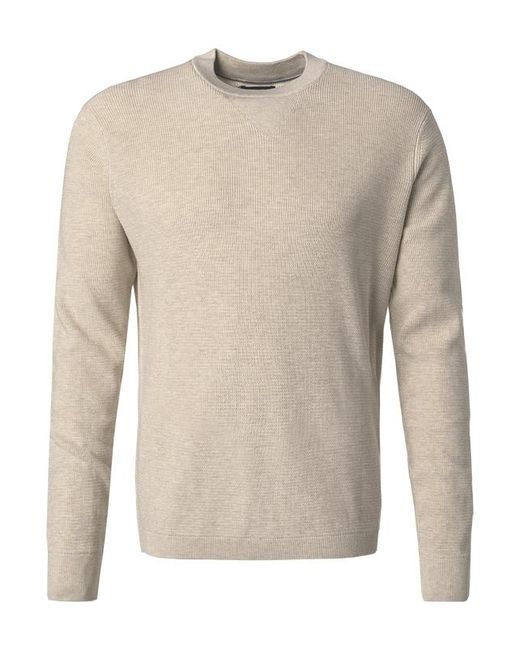 Hackett Herren Pullover Unifarben in Natural für Herren