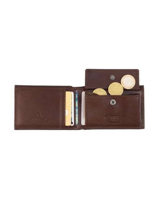 Camel Active Herren Geldbörse Leder in Brown für Herren