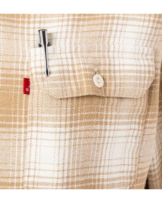 Levi's Herren Hemd Kariert in Natural für Herren