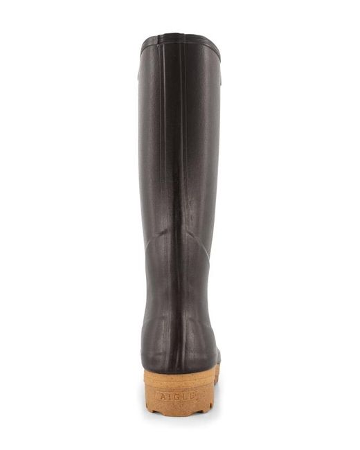 Aigle Herren Gummistiefel Gummi in Brown für Herren