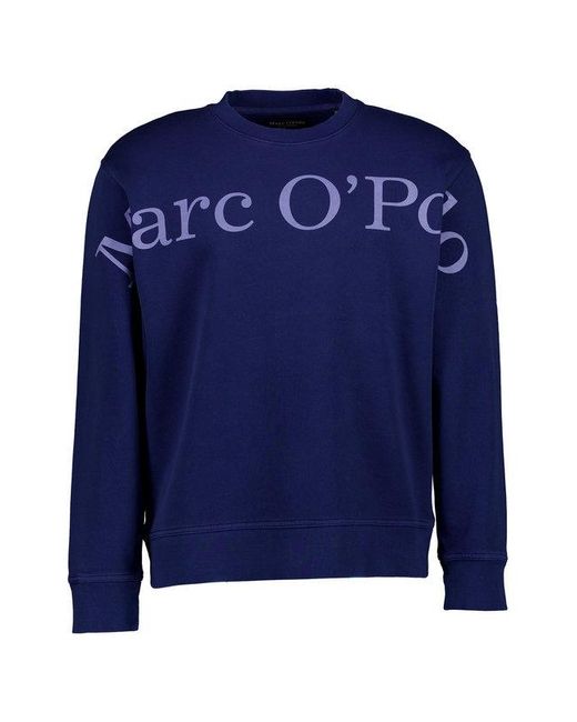 Marc O' Polo Herren Sweatshirt Unifarben in Blue für Herren
