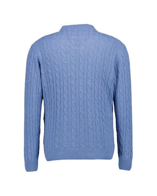 North Sails Herren Pullover Unifarben in Blue für Herren