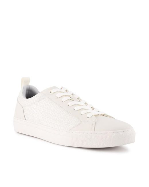 HUGO Herren Sneakers Glattleder in White für Herren