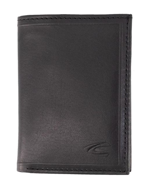 Camel Active Herren Kartenetui Leder in Black für Herren