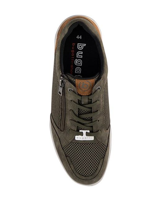 Bugatti Herren Sneaker Textil & Canvas in Green für Herren