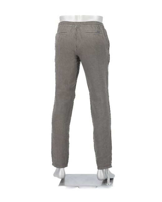ALBERTO Herren Hose Braun,Grau in Gray für Herren