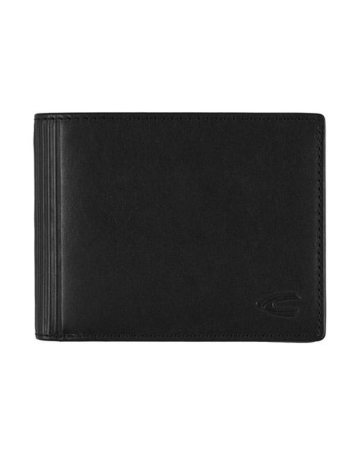 Camel Active Herren Geldbörse Leder in Black für Herren