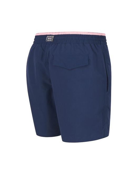 Nza Herren Badeshorts Unifarben in Blue für Herren