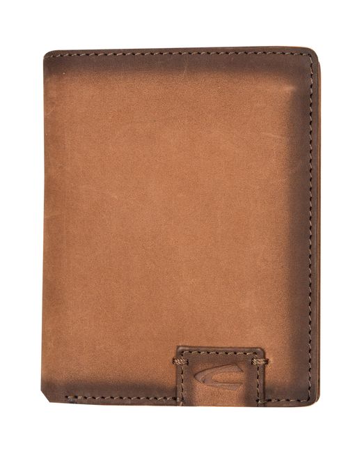 Camel Active Herren Geldbörse Braun, Cognac Nubuk in Brown für Herren