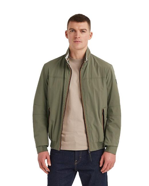 Milestone Herren Blouson Unifarben in Green für Herren