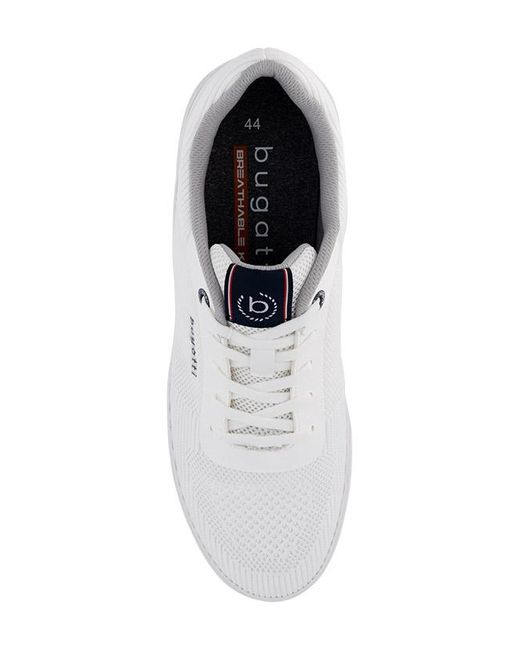 Bugatti Herren Sneaker Textil & Canvas in White für Herren
