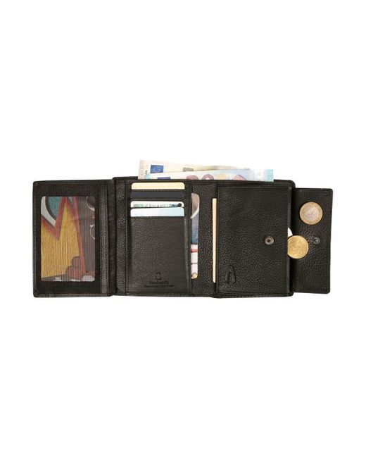 Camel Active Herren Geldbörsen/Etuis Leder in Black für Herren