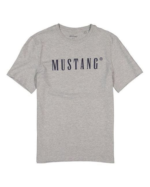 Mustang Herren T-Shirt in Gray für Herren
