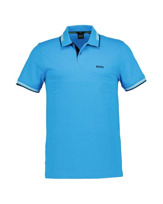 Boss Herren Polo-Shirt Slim Fit in Blue für Herren