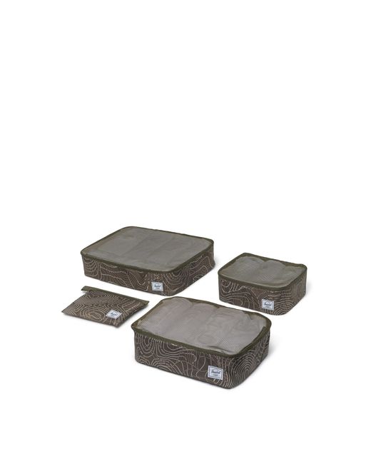 Herschel Supply Co. Gray Kyoto Packing Cubes