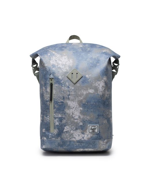 Herschel Supply Co. Blue Roll Top Backpack