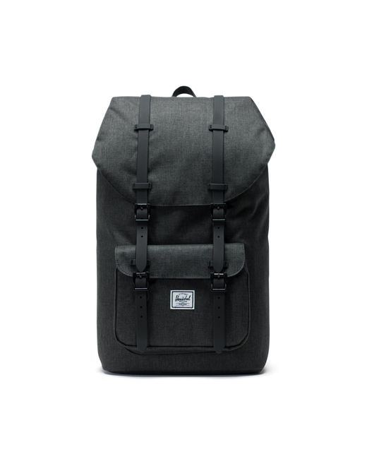 herschel black crosshatch