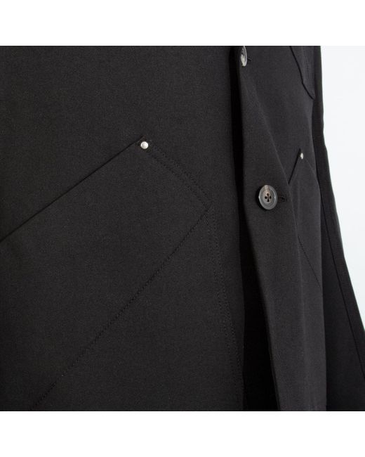 Rick Owens Performa Island Jacket in Black for Men - Lyst
