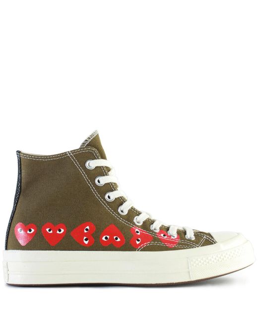 converse x comme des garçons cdg play chuck taylor low
