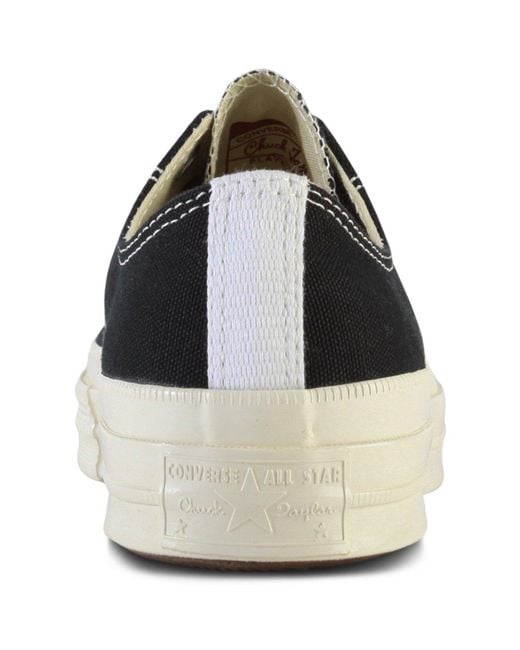 converse x comme des garçons cdg play chuck taylor low