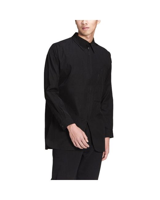 Y-3 Classic Light Ripstop Overshirt in Black for Men | Lyst Canada