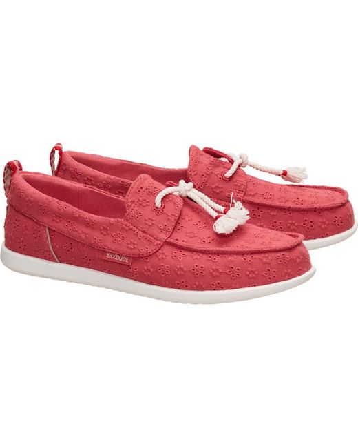 HeyDude Red Harbor Breeze Lo Eyelet