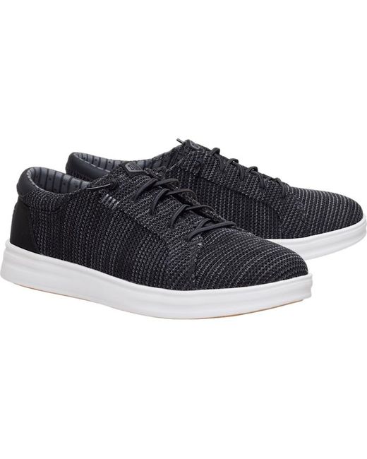 HeyDude Black Paul Pro Stretch Sox for men