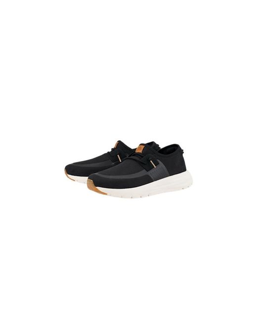 HeyDude Black Sirocco Neutrals for men