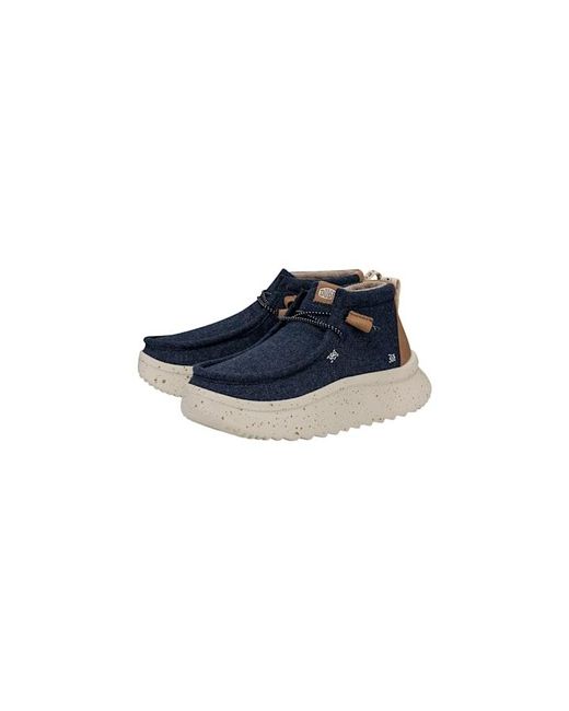 HeyDude Blue Wendy Peak Hi Wool