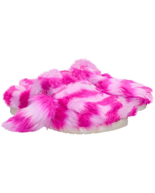 HeyDude Pink Wendy Slipper Cheshire Cat