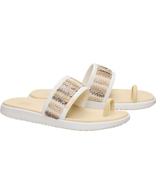 HeyDude Black Maui Breeze Toe Loop