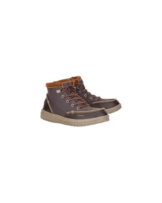 HeyDude Black Bradley Corduroy Collar for men