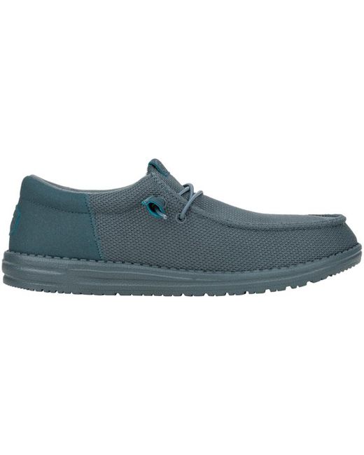 HeyDude Black Wally Funk Mono for men