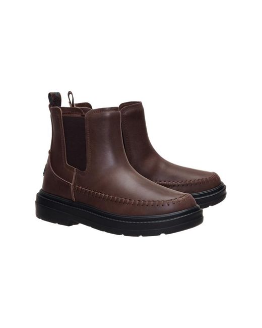 HeyDude Black Sienna Chelsea Boot Leather